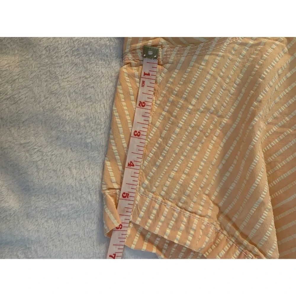 Tommy Bahama Mens Swim Trunks Relax Shorts‎ Peach / Orange Stripe Size XXL Lined